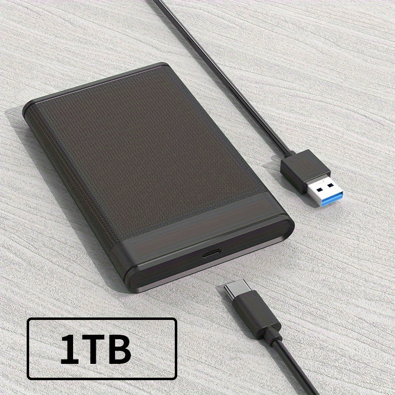 قرص صلب خارجي محمول بسعة 2.5 بوصة وموصل بمنفذ USB 3.0 - سرعة عالية، لون رمادي معدني متين، مثالي للاستخدام في الأعمال التجارية و لحفظ البيانات، ثبات وثبات للاستخدامات على أجهزة الكمبيوتر الشخصية وأجهزة الكمبيوتر المحمولة، متوفر بسعات 250/320/500/1 تيرابايت
