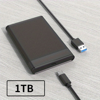 قرص صلب خارجي محمول بسعة 2.5 بوصة وموصل بمنفذ USB 3.0 - سرعة عالية، لون رمادي معدني متين، مثالي للاستخدام في الأعمال التجارية و لحفظ البيانات، ثبات وثبات للاستخدامات على أجهزة الكمبيوتر الشخصية وأجهزة الكمبيوتر المحمولة، متوفر بسعات 250/320/500/1 تيرابايت