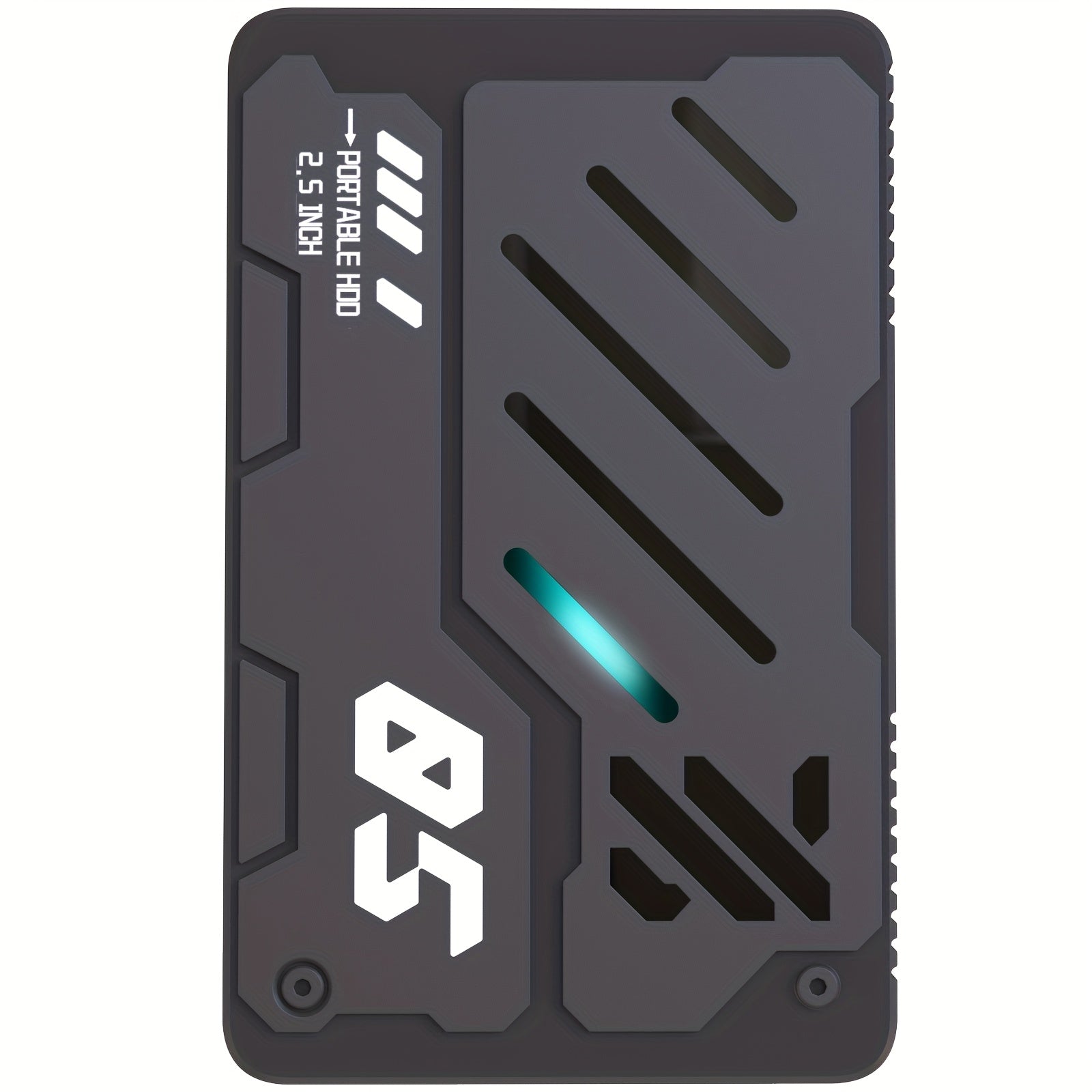 أولوسكا محرك أقراص خارجي محمول - USB 3.0 HDD بنقل بيانات سريع، متوافق مع PS5/PS4 و Xbox Series X/S/Xbox One، الكمبيوتر الشخصي، ماك، اللابتوب - مدمج ومستقر للألعاب والمكتب والسفر - مثالي لمستخدمي PS4/PS5/Xbox One/Xbox 360، تخزين مكتب، تشطيب معدني أنيق، أدا