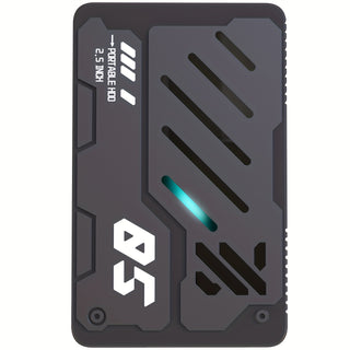 أولوسكا محرك أقراص خارجي محمول - USB 3.0 HDD بنقل بيانات سريع، متوافق مع PS5/PS4 و Xbox Series X/S/Xbox One، الكمبيوتر الشخصي، ماك، اللابتوب - مدمج ومستقر للألعاب والمكتب والسفر - مثالي لمستخدمي PS4/PS5/Xbox One/Xbox 360، تخزين مكتب، تشطيب معدني أنيق، أدا