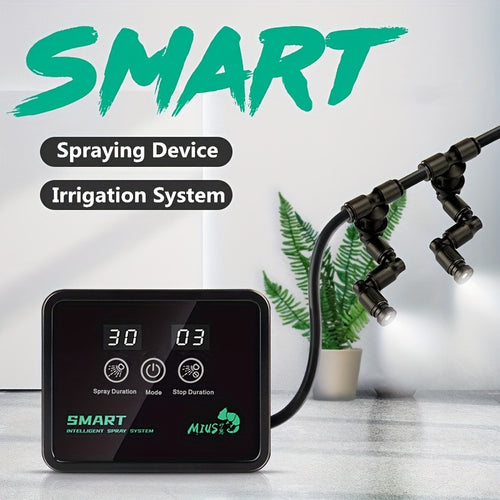 الزواحف برمائية الغابات المطيرة خزان هطول الأمطار المناظر الطبيعية صندوق السلاحف USB 5V نظام رش التوقيت الذكي
