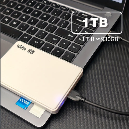 قرص صلب خارجي USB 3.0 لنقل البيانات، سعة كبيرة للأعمال الأنيقة 320GB/500GB محمول بحجم 2.5 بوصة لتخزين الملفات والصور - نسخ احتياطي عالي السرعة مريح ومتين بتقنية التشغيل الفوري