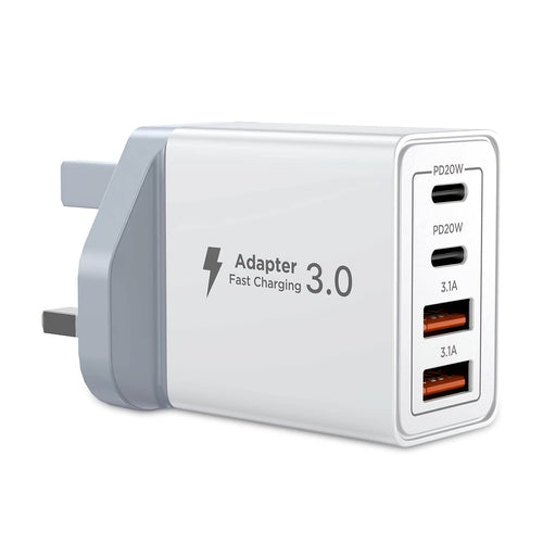 محول جداري USB-C من Innosinpo بقوة 40 وات مع شحن سريع، PD 3.0، 3.1A منفذ لإصدارات for iphone 15، 14، 13، 12، 11 Pro Max SE XS XR 8، لجهاز for ipad، لجهاز for samsung - مصدر طاقة للسفر، 100V-240V، محطة شحن للسفر | محطة شحن حديثة | شاحن مدمج