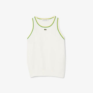 بلوزة جيرسي قطنية بدون أكمام Lacoste