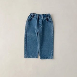 خريف جديد korean version كاجوال print طقم قطعتين دينم بدلة with أكمام طويلة jacket and jeans pants for children