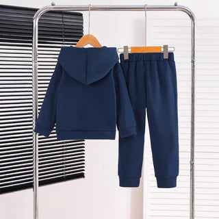 خريف ربيع أولاد hooded jacket loose cross-border trend fashion كاجوال print ستايل foreign ستايل children's sweater clothing