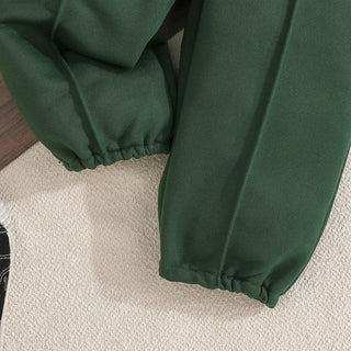 خريف ربيع كاجوال sports بدلة for baby أولاد joker ستايل contrast polo collar horse riding printing أطفال clothes hooded collar
