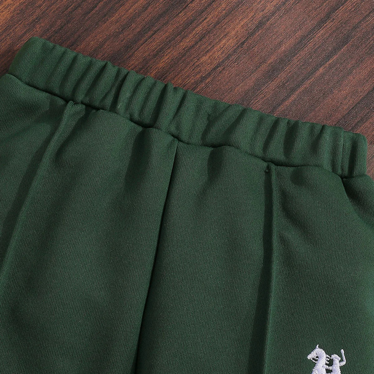 خريف ربيع كاجوال sports بدلة for baby أولاد joker ستايل contrast polo collar horse riding printing أطفال clothes hooded collar