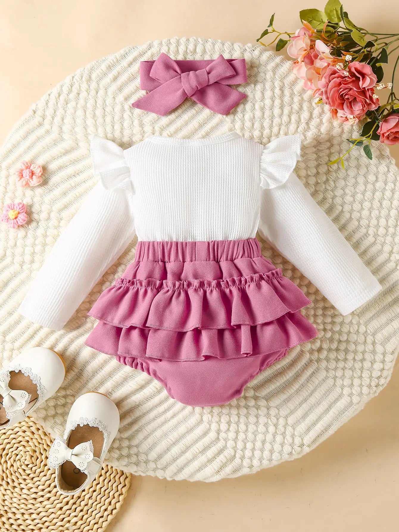 baby clothes 0-3 months baby item قطعة واحدةs playsuits جمبسوت bodysuits جديد born gift طقم 3pcs plain baby rompers