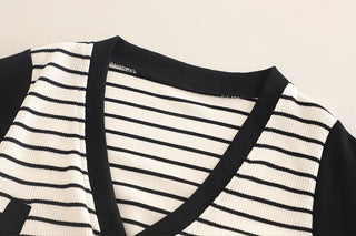 أولاد' خريف طقم موضة 2025 جديد children's striped jacket jeans خريف فستان أولاد' baby clothes