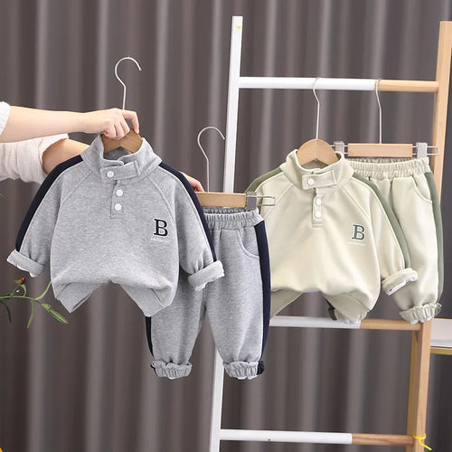 أولاد' ربيع وخريف جديد ستايل طقم، children's كاجوال sportswear أكمام طويلة توب pants طقم قطعتين