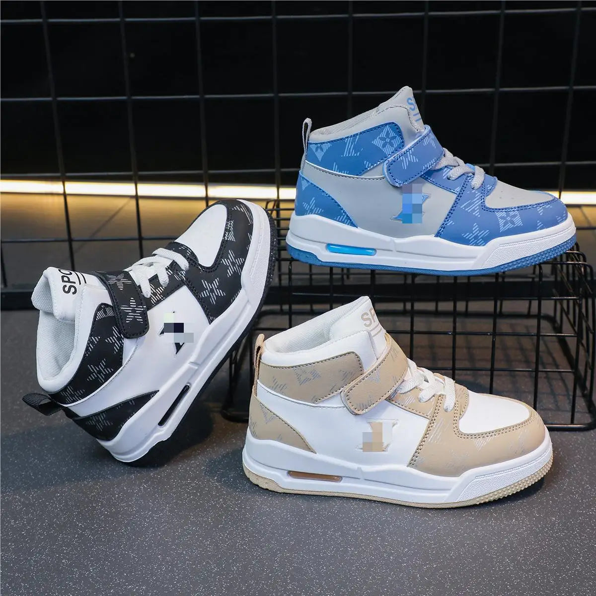 cuhk children's high-توب sneakers breathable basketball shoes for أولاد wear-resistant for all شتاء ربيع صيف خريف