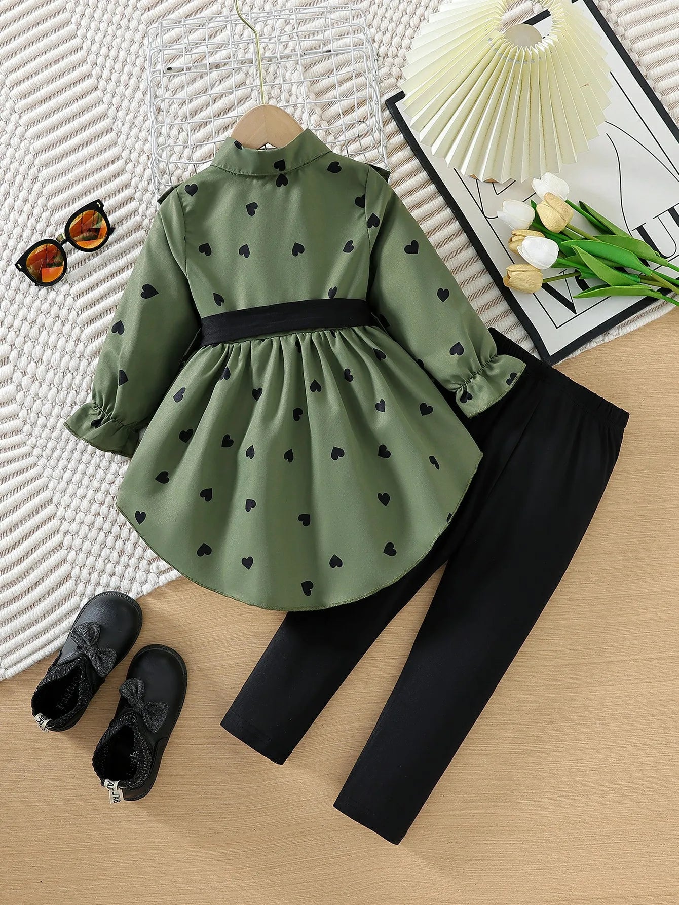 كاجوال 2-piece toddler بنات clothing from children's boutique featuring fun print design