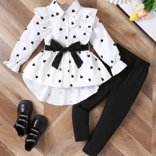 كاجوال 2-piece toddler بنات clothing from children's boutique featuring fun print design