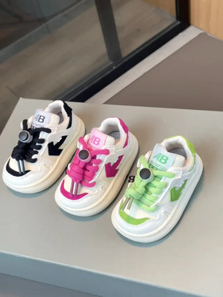 children's fashion sneakers ناعم-soled baby toddler shoes for أولاد and بنات خريف board shoes