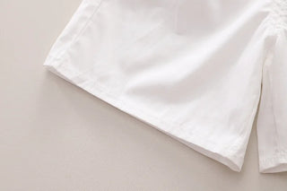 children's طقم جديد صيف بنات' stylish أكمام قصيرةd توب shorts طقم قطعتين