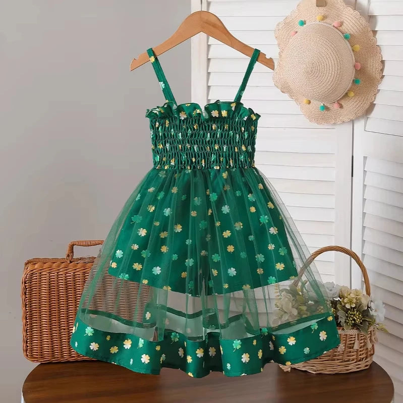 children's صيف كاجوال party تل paggy فستان star hanging decoration knitted fabric for بنات 3- 7 years