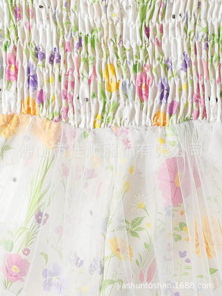 children's صيف كاجوال party تل paggy فستان star hanging decoration knitted fabric for بنات 3- 7 years