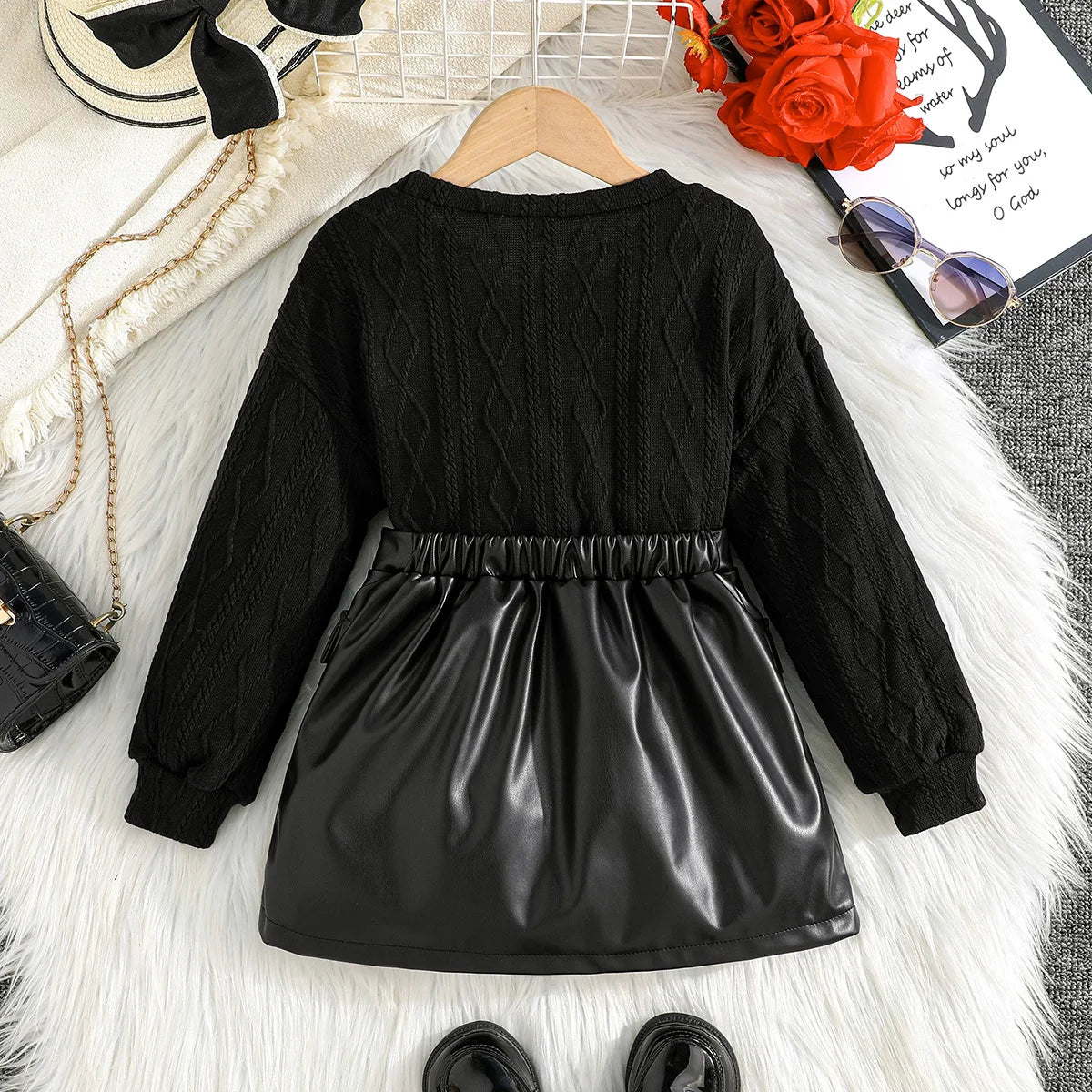 cross-border exclusive بنات' صيف fashion بدلة solid color أكمام طويلة jacket leather stitching جيب ربيع خريف ستايل