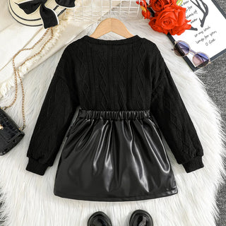 cross-border exclusive بنات' صيف fashion بدلة solid color أكمام طويلة jacket leather stitching جيب ربيع خريف ستايل
