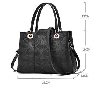 شنطة جلد عصرية للنساء - Designer High Quality Ladies Shoulder Ba