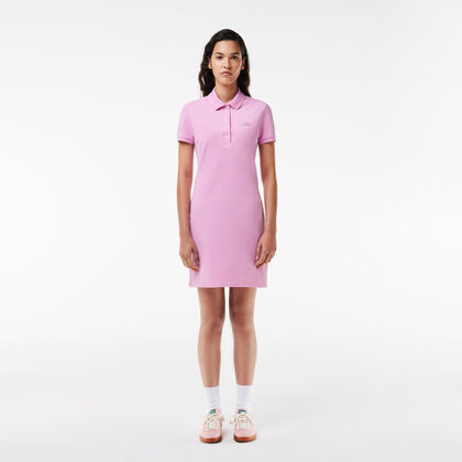 فستان بولو بيكيه مطاطي Lacoste
