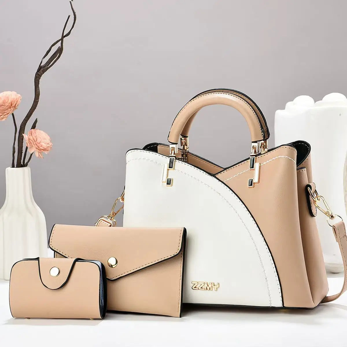 شنطة يد عملية للنساء - Elegant Simple Large Capacity Women Hand