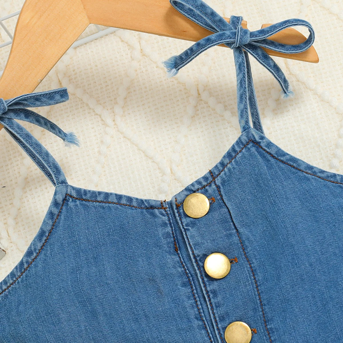 european american صيف جديد بنات كاجوال children's condole دينم conjoined shorts cotton fabric korean embroidery ruffles