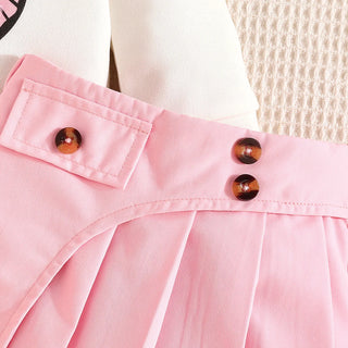 fall/شتاء جديد baby بنت أميرة فستان exquisite butterfly print أكمام طويلة توب with fashion بليسيه جيب كاجوال ستايل