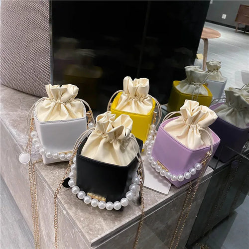 شنطة كتف فاخرة للنساء - Fashion Girl Purse Small Messenger Mini