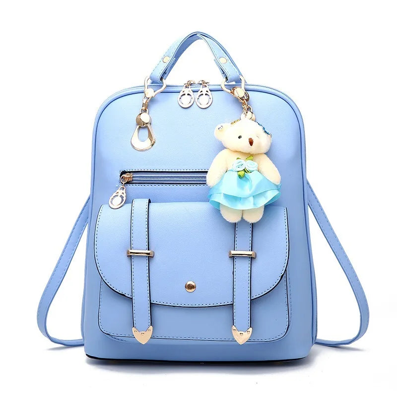 شنطة جلد ترند للنساء - Fashion Velvet Women Leisure Bags Laptop