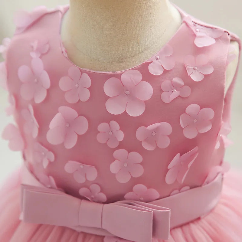 floral بنات أميرة فستان for صيف children's sweet temperament stage performance studio photographs birthday party فستان