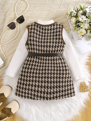 بنات composite thick plush طويل فيست jacket + pit strip high collar أكمام طويلة توب بدلة بحزام