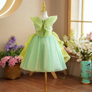 بنات' منفوش floral formal فستان أميرة ستايل for runway shows or weddings children's evening flower بنت فستان