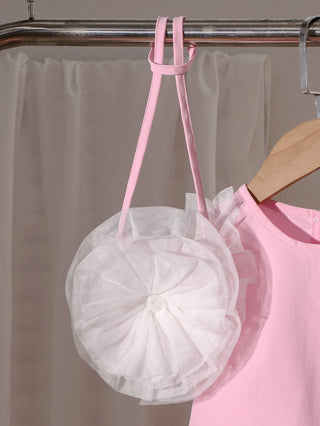 بنات' بدلة صيف جديد بدون أكمام تل توب بليسيه trousers بدلة including bag