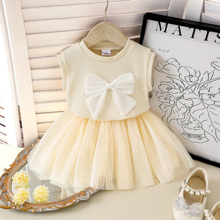 بنات' صيف جديد clothes طقم flower pattern بدون أكمام توب تل قصير جيب طقم قطعتين