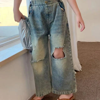 بنات صيف طقم قطعتين جديد كاجوال print ستايل أكمام قصيرة jeans and t-shirt foreign ستايل baby بنت and women's outfit
