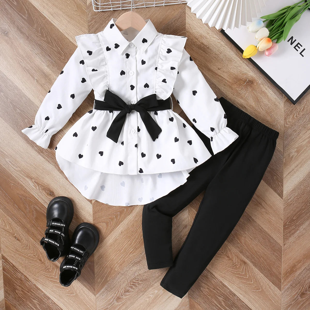 كاجوال 2-piece toddler بنات clothing from children's boutique featuring fun print design