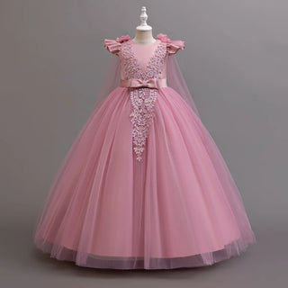 أميرة فستان for بنات elegant wedding flower بنت table performance with pearls customizable odm for children