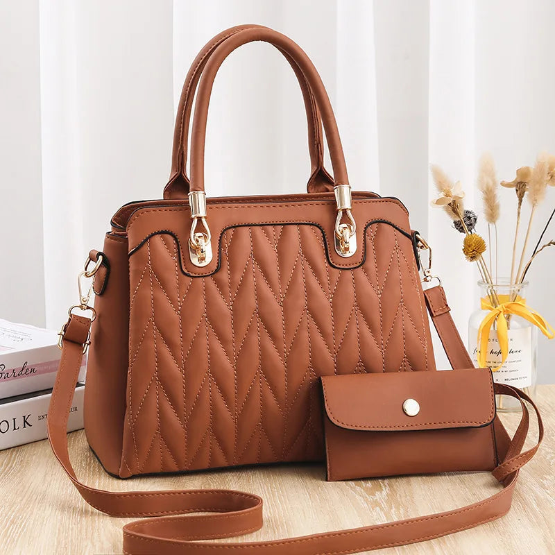 شنطة كتف كلاسيك للنساء - 2023 PU Leather Stylish Ladies Colors Cl