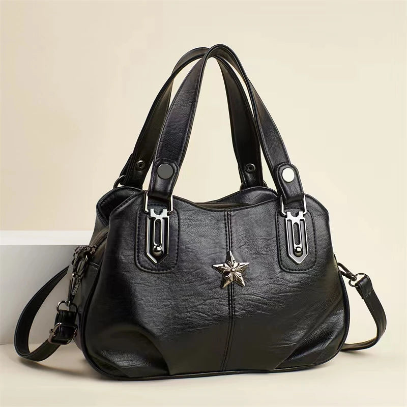 شنطة كتف فاخرة للنساء - 2025 New Wholesale Luxury Handbags PU Le