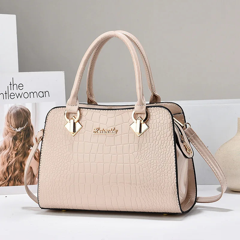 شنطة يد موضة 2025 للنساء - New Wholesale Luxury Leather Fashion Qui