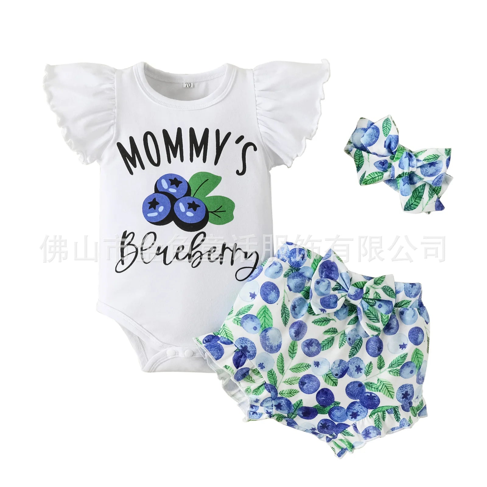 3pcs sets جديد born بنت toddler clothes طقم كم كشكش بنت clothing suits newest baby صيف matching قصير pants romper