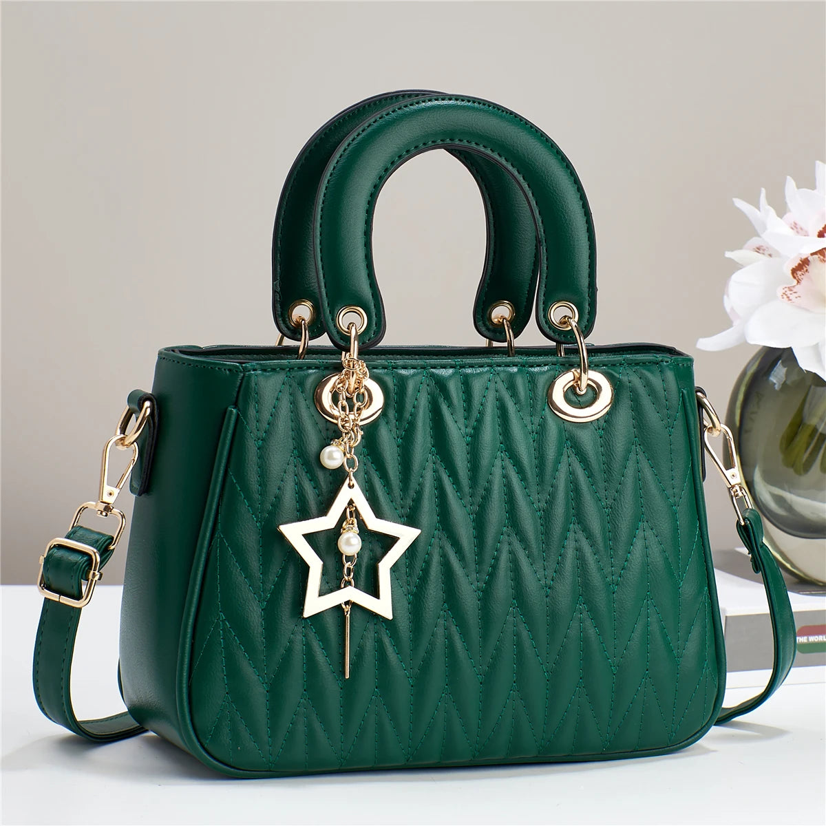 شنطة نسائية أنيقة للنساء - 2024 Summer New Fashion Korean Ladies Si