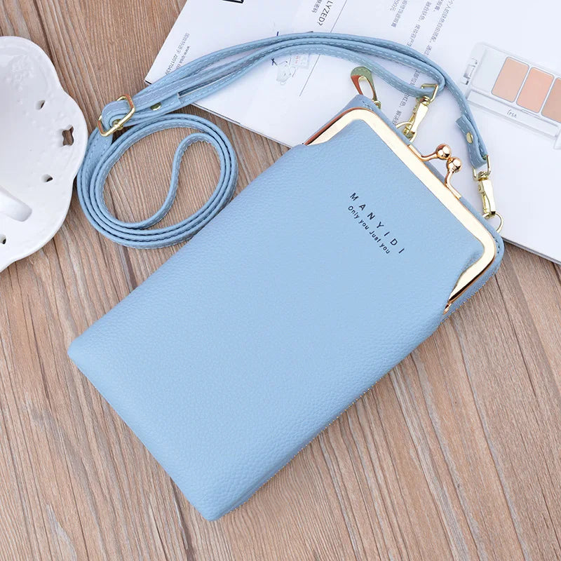 شنطة كروس شيك للنساء - Fashion Women Pu Leather Vintage Ladies