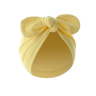 wholesale جديد children's solid color beanie cap rabbit ear pullover ستايل european american baby indian ball cap