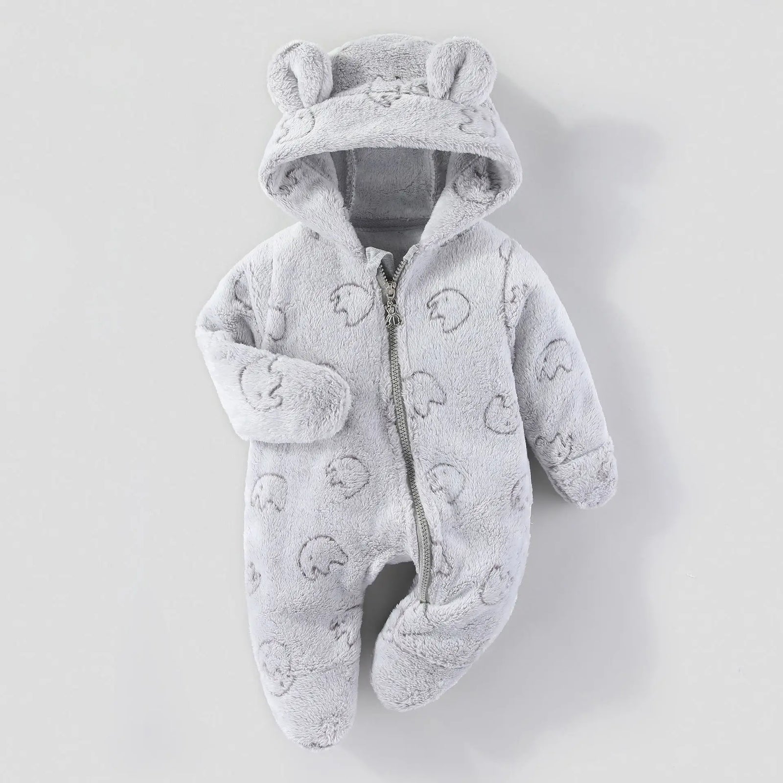 newborn baby clothing شتاء warm rompers toddler أولاد بنات أكمام طويلة velvet thick jumpsuits baby ناعم sleepwear