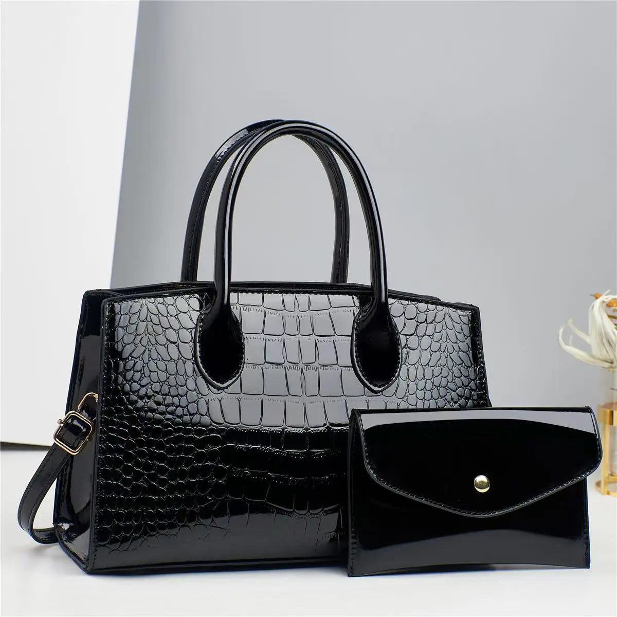شنطة نسائية كلاسيك للنساء - 2024 Wholesale Shoulder Bags Set Ladies