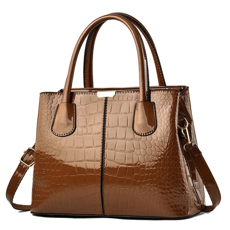 شنطة سهرة كلاسيك للنساء - 2024 Wholesale Pu Leather Glossy Woman B