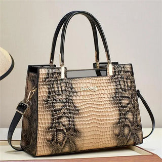 شنطة كتف عصرية للنساء - Women Tote Bags for Women PU Leather Lad